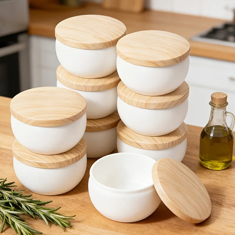 Lot de 6 Bocaux Vides pour Bougies DIY