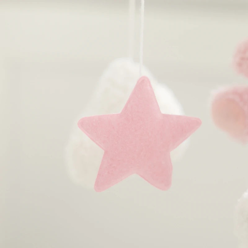 Mobile Musical en Bois pour Lit Bébé