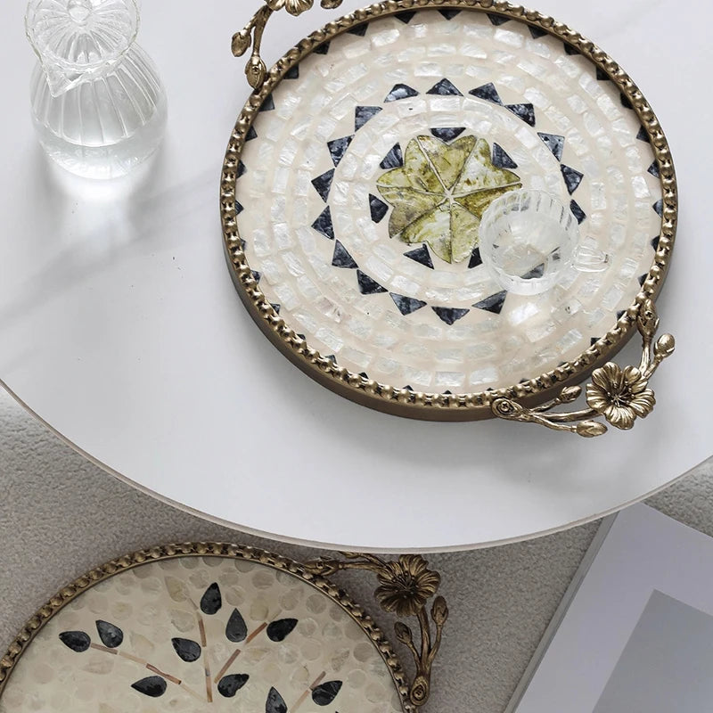 Plateau Coquillage Rangement Clés et Bijoux Minimaliste