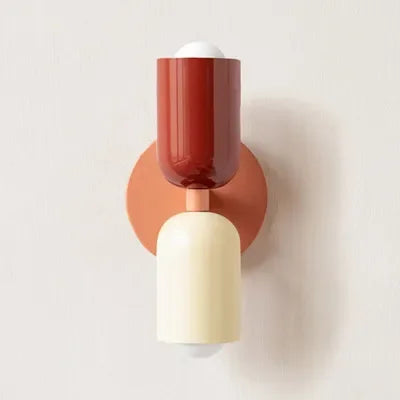 Applique Murale LED - Style Macaron Moderne