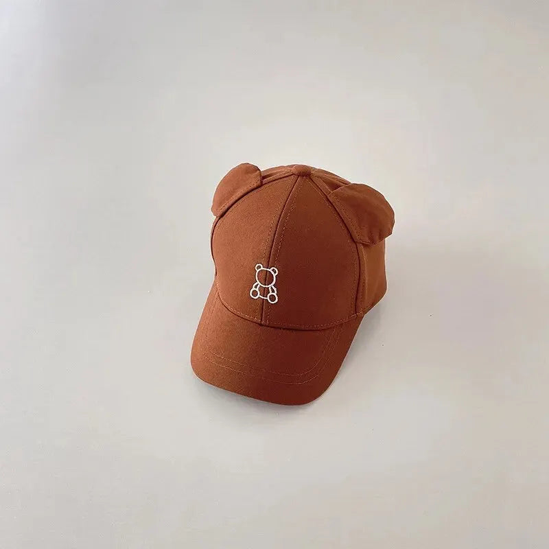 Casquette Bébé Ourson avec Oreilles