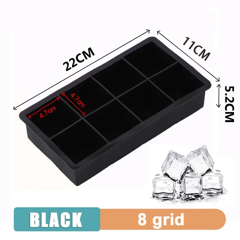 Grand Bac à Glaçons en Silicone Multi-Cavités