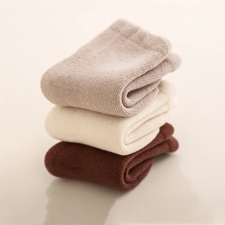 Chaussettes Bébé Éponge Épaisse Hiver