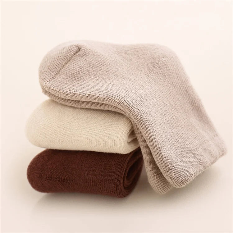 Chaussettes Bébé Éponge Épaisse Hiver