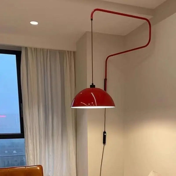 Applique Murale Rotative Design Nordique avec Bras Long