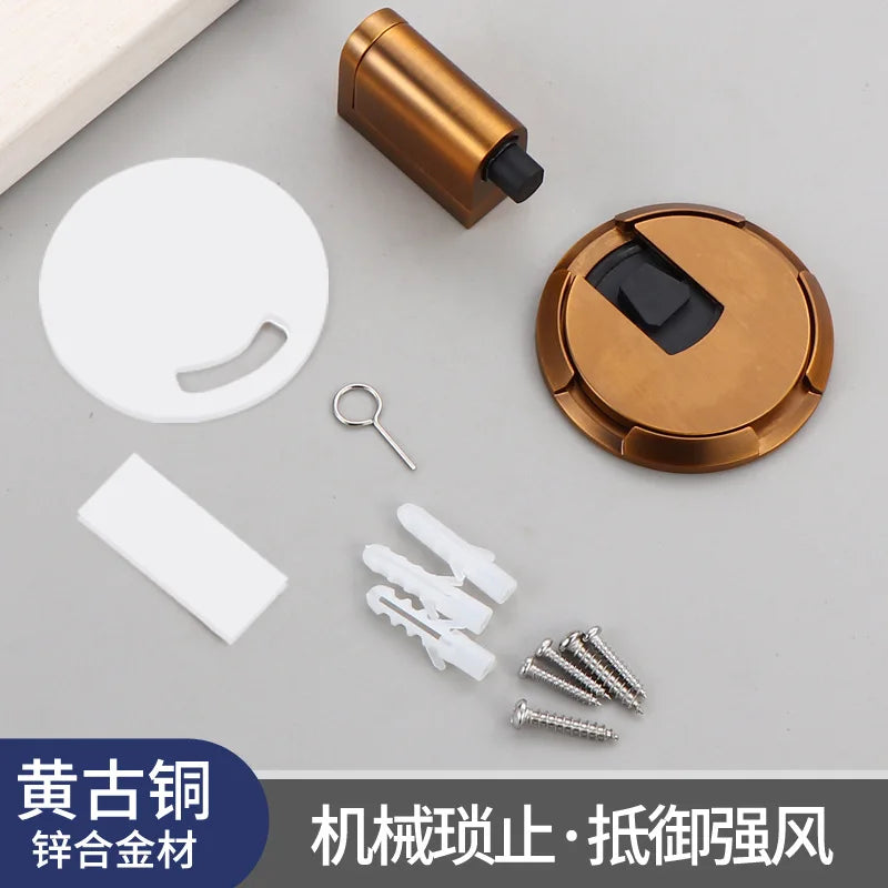 Butoir de Porte Magnétique Ajustable Sans Perçage