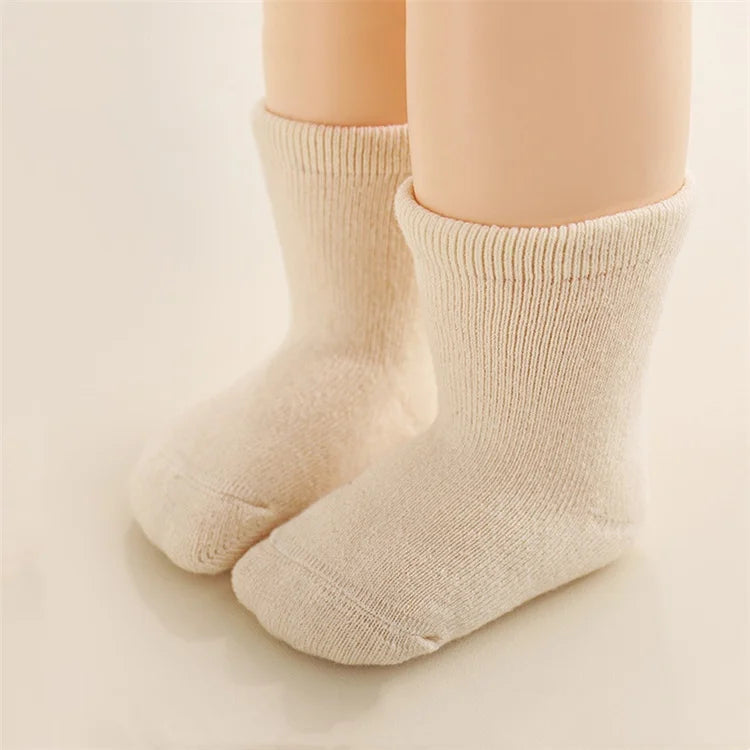 Chaussettes Bébé Éponge Épaisse Hiver