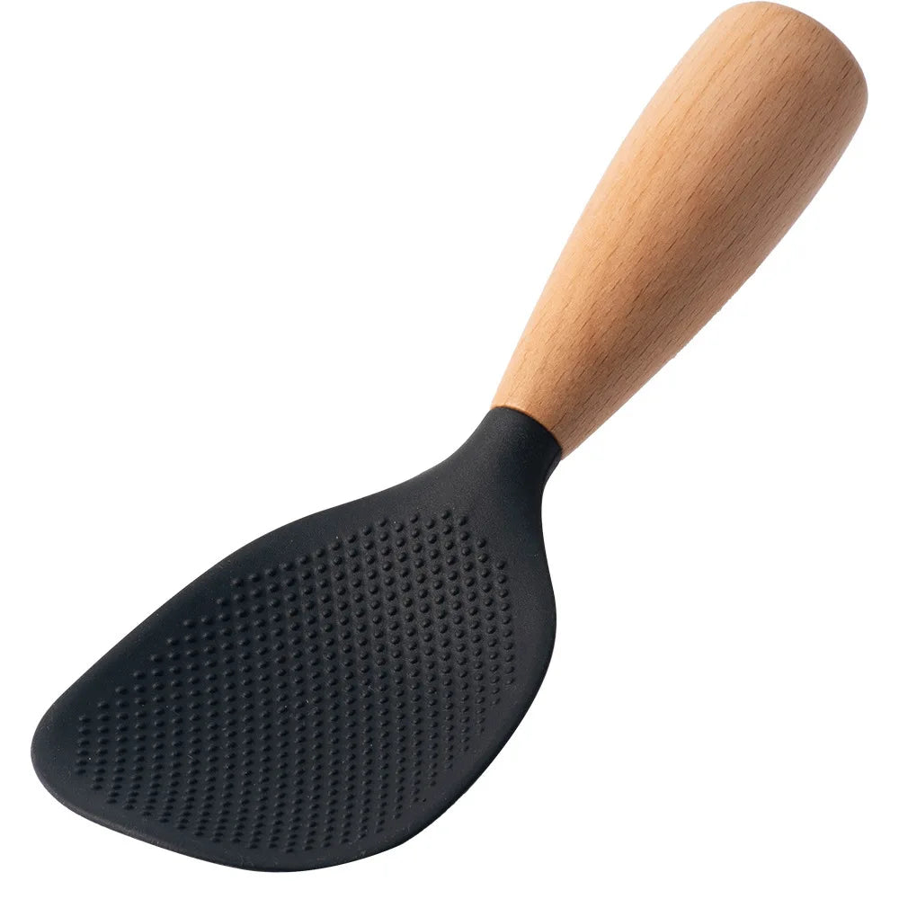 Cuillère de Cuisine en Silicone Antiadhésive Résistante à la Chaleur