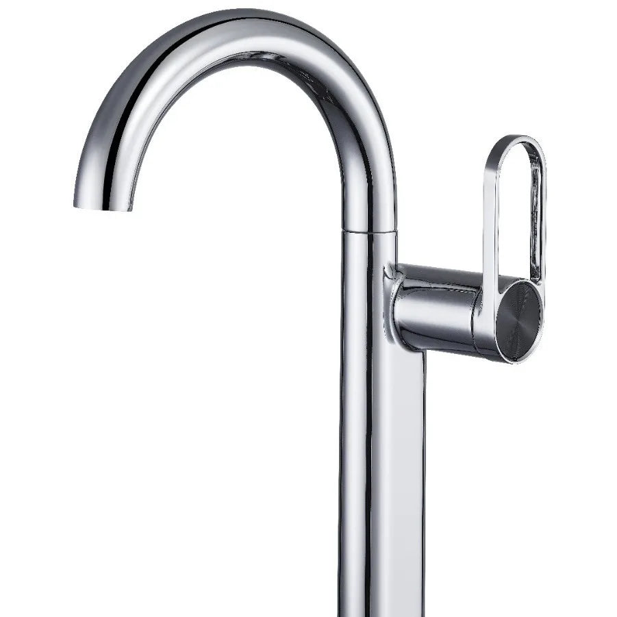 Robinet de Salle de Bain Pivotant en Laiton