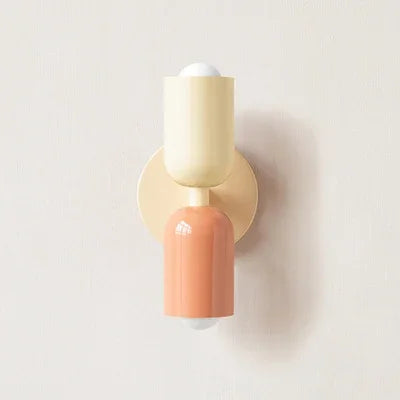 Applique Murale LED - Style Macaron Moderne