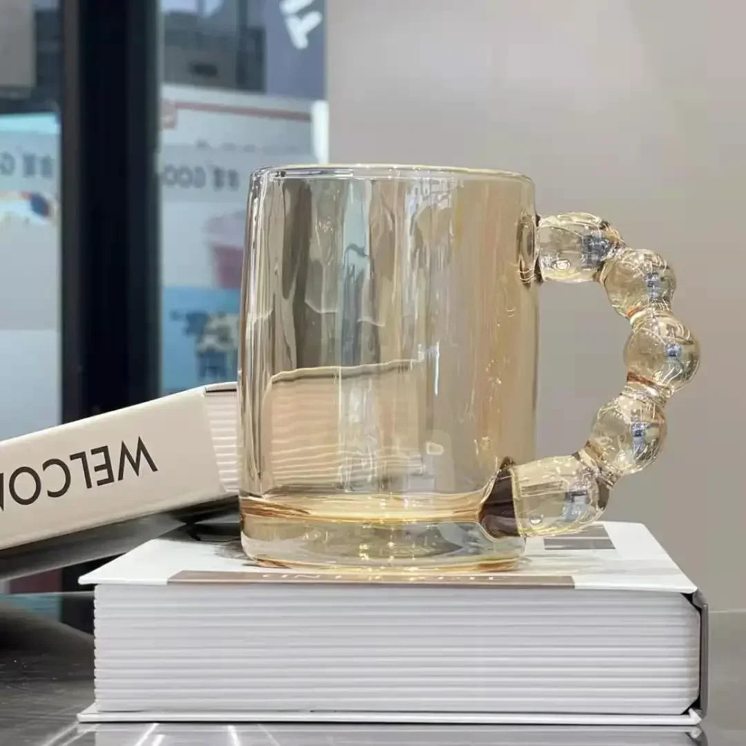 Tasse à Café Européenne Luxe Anse Style Bulle