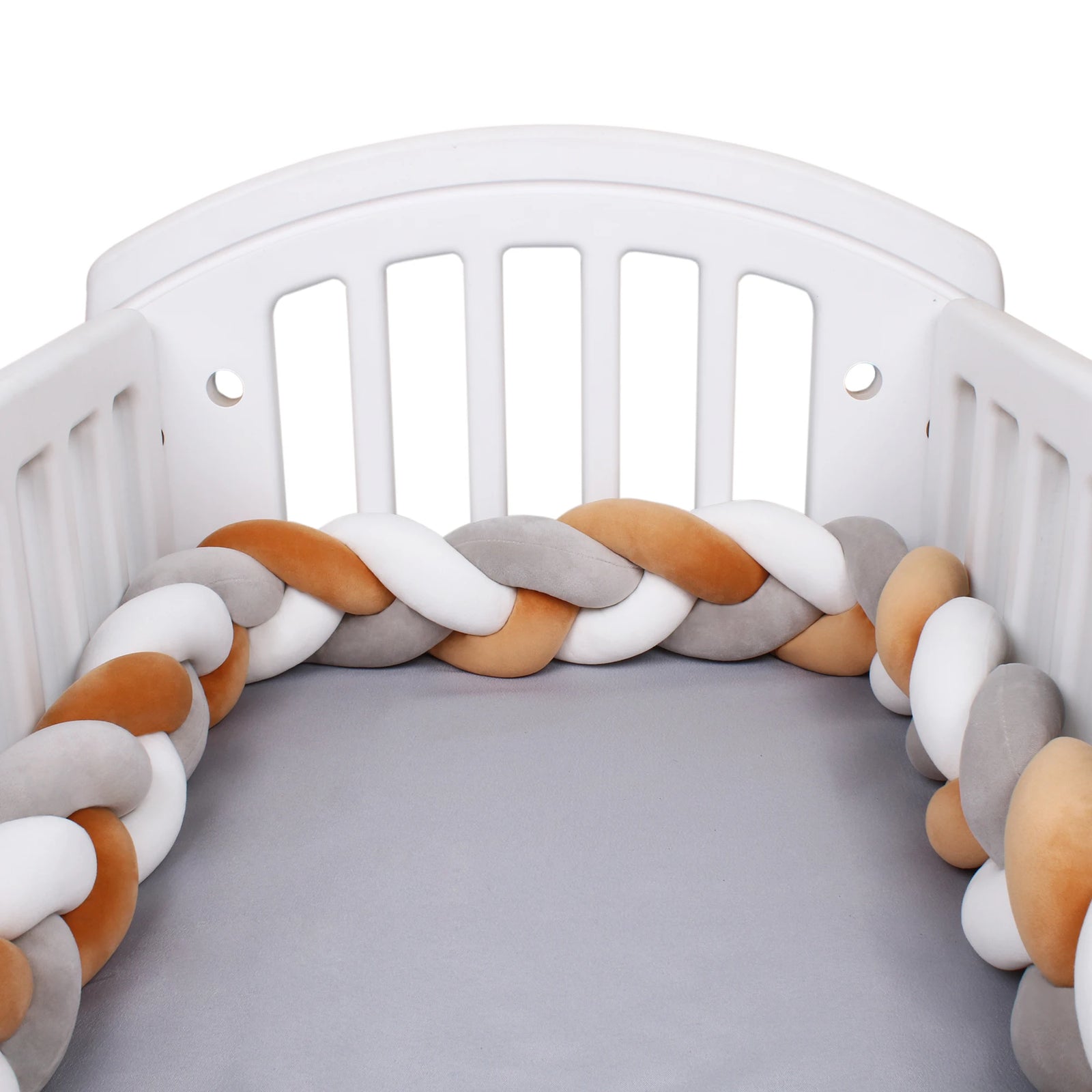 Tour de Lit Bébé Tressé à la Main