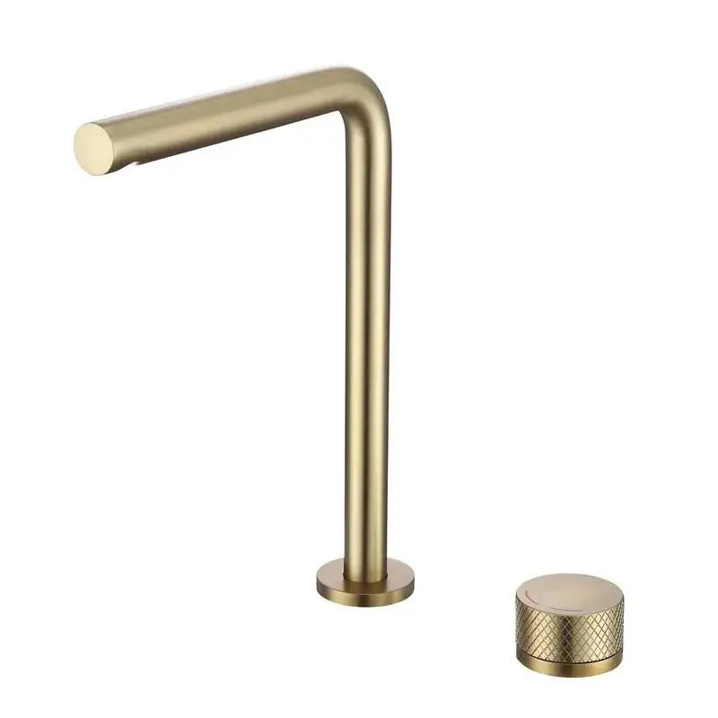 Robinet de Lavabo Rotatif Mélangeur Eau Chaude/Froide