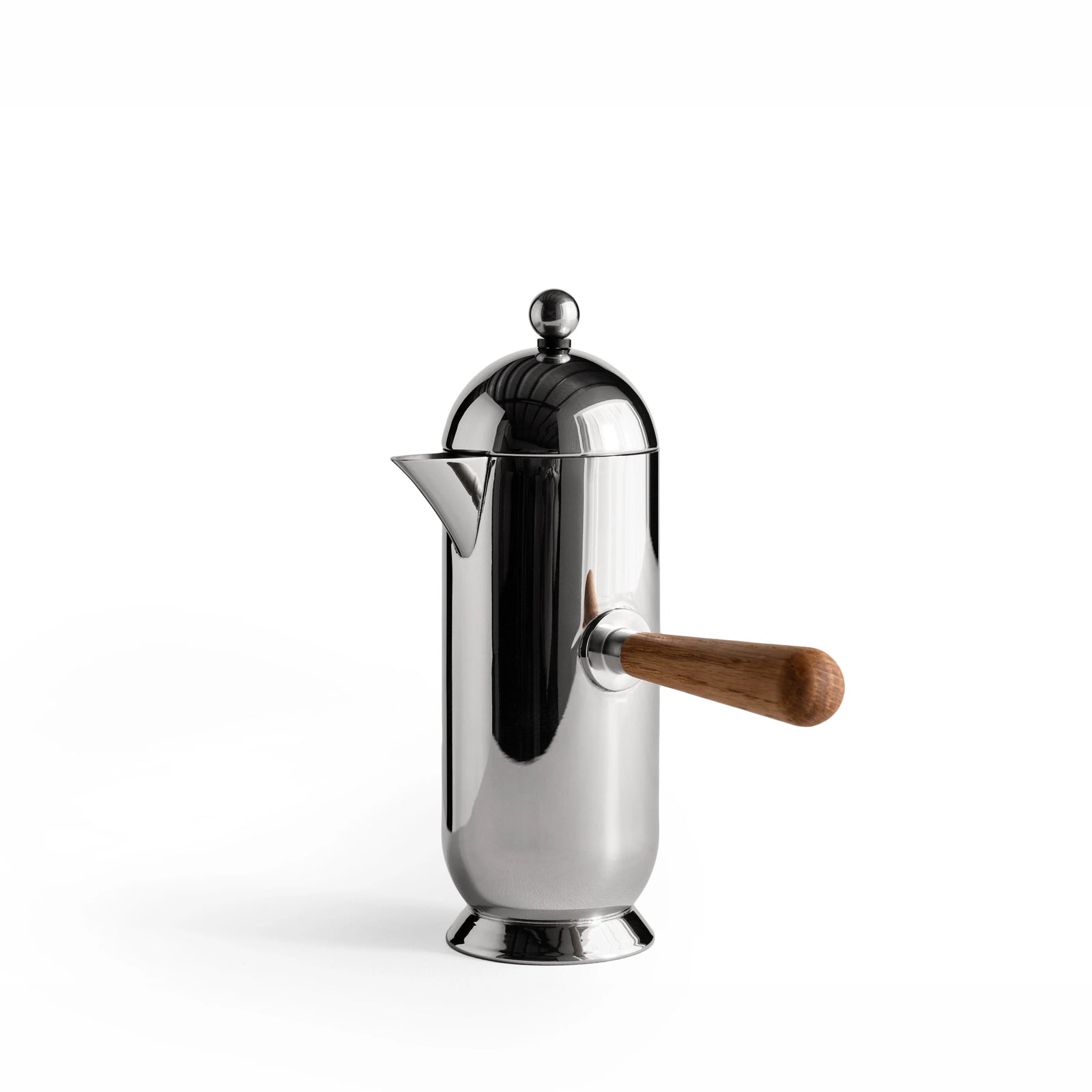 Sculptural Stainless Steel Coffee Pot – European Style Kettle