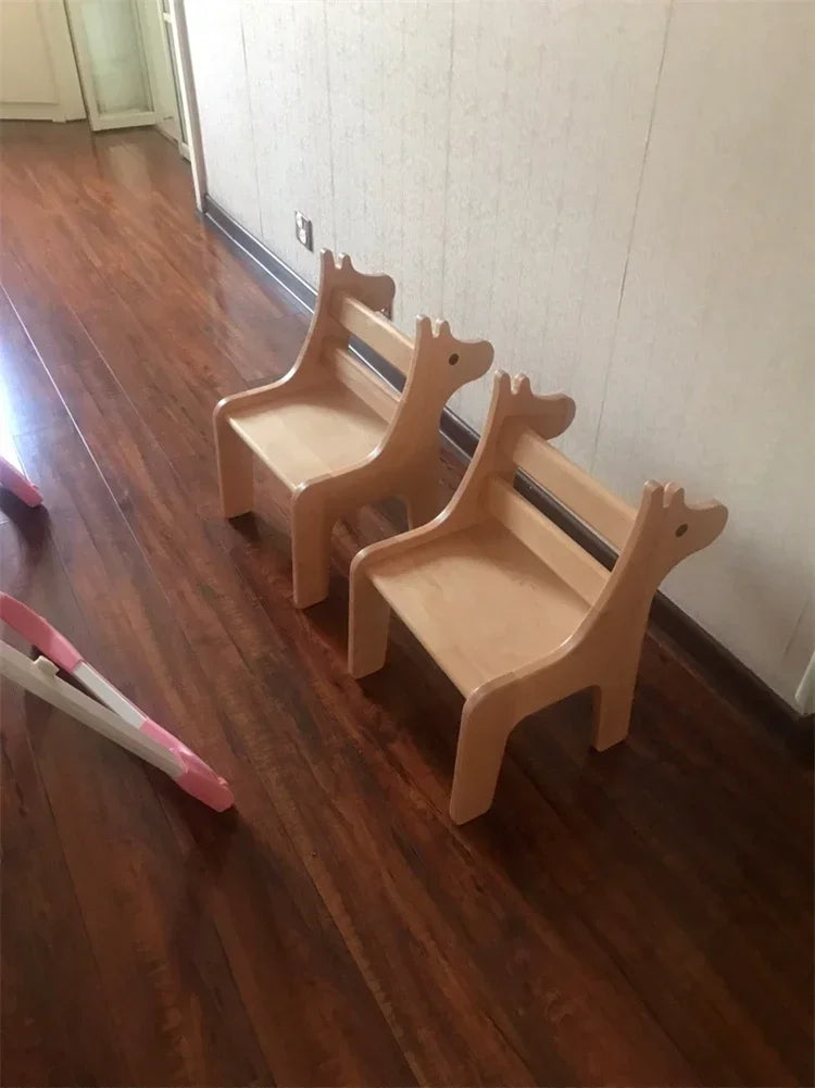 Chaise Enfant Nordique en Bois Massif