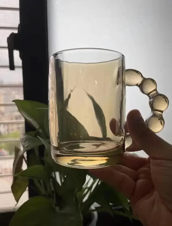 Tasse à Café Européenne Luxe Anse Style Bulle