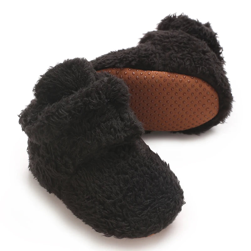 Chaussons Polaire Bébé Antidérapants