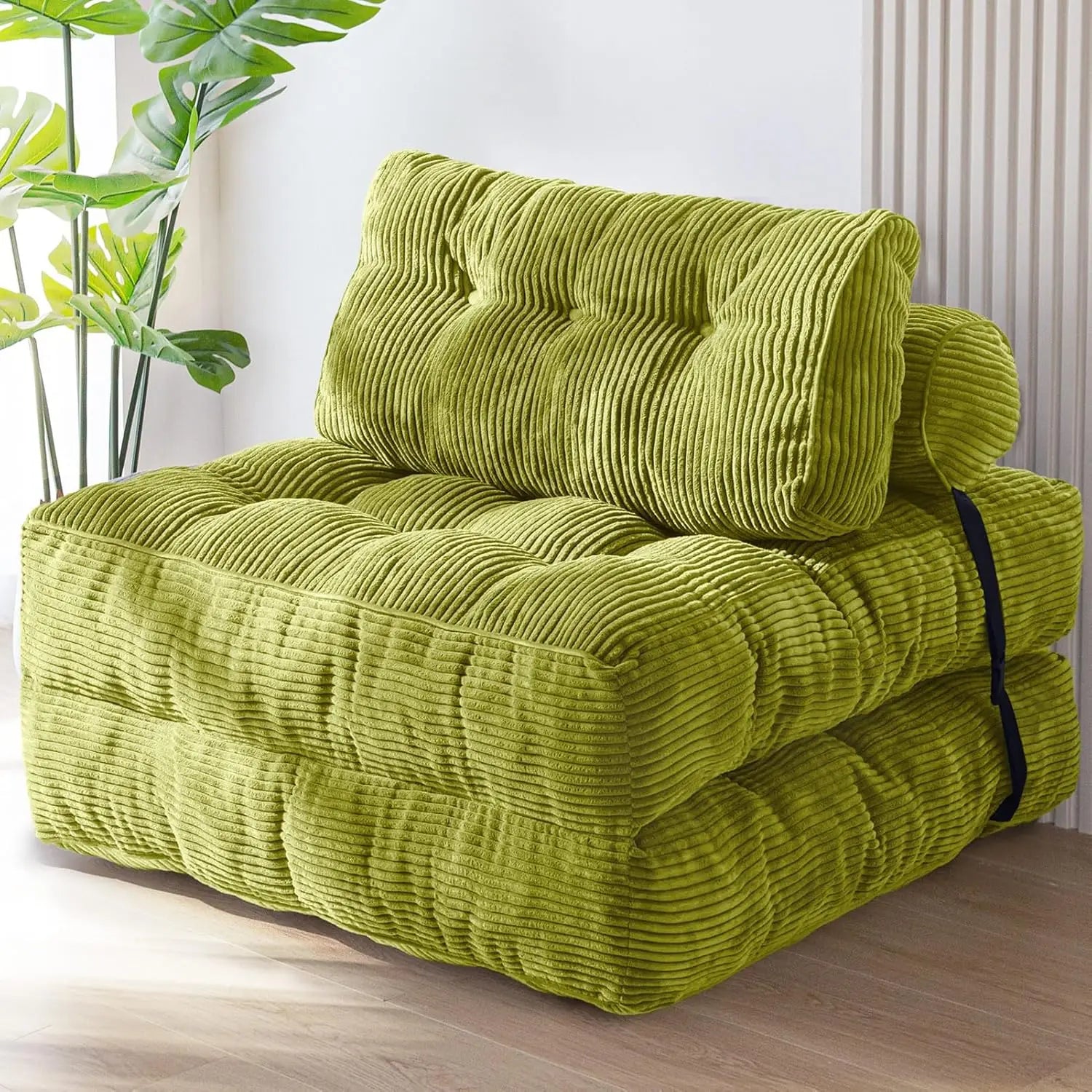 Chaise Pliante Convertible en Lit - Fauteuil Modulable
