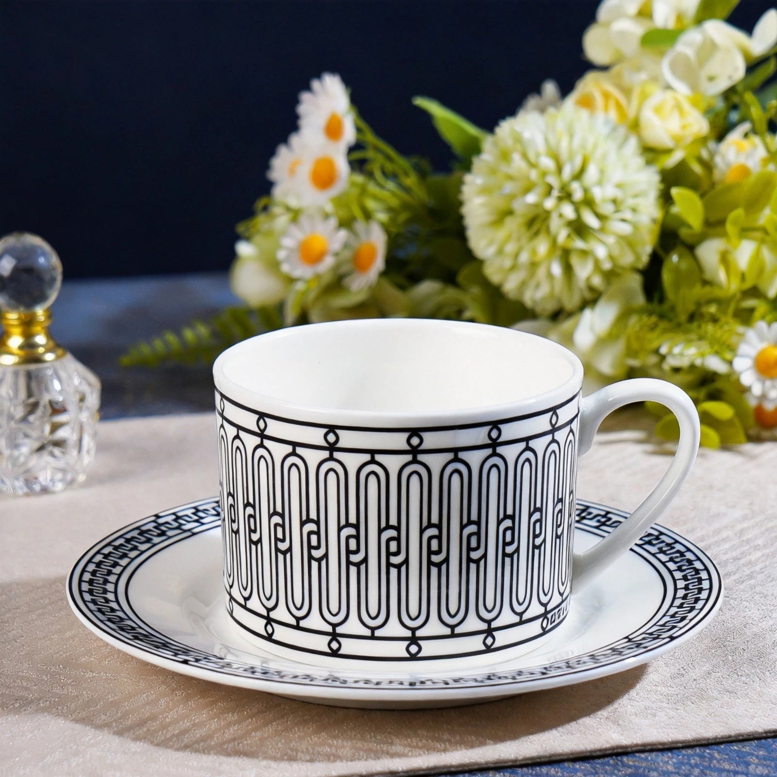 Set de Thé Céramique Style Anglais Coffret Cadeau