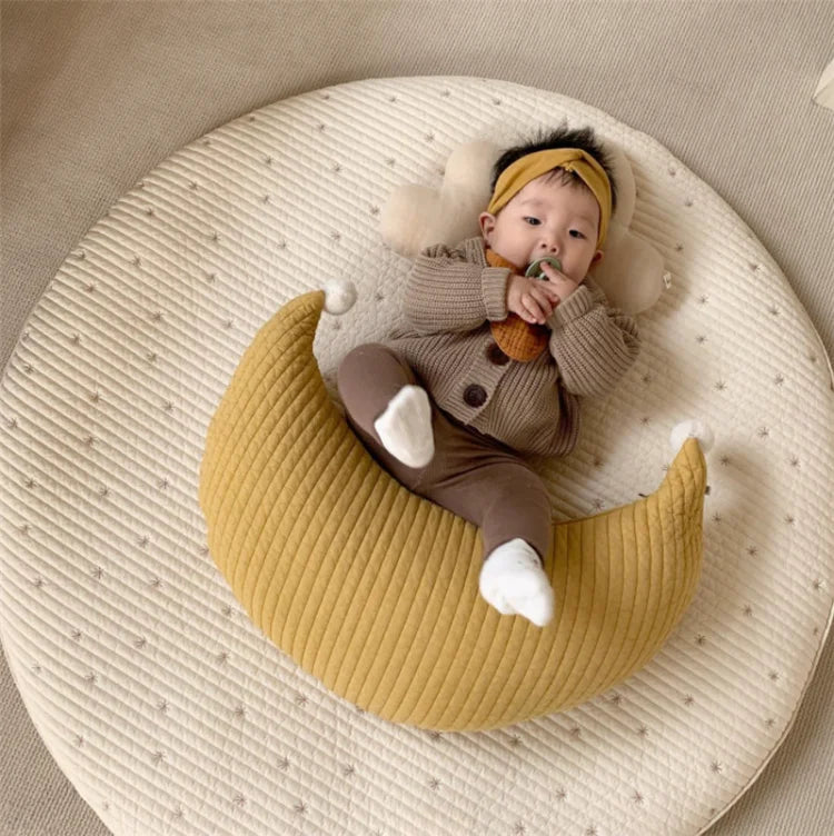 Coussin d'Allaitement Forme Lune