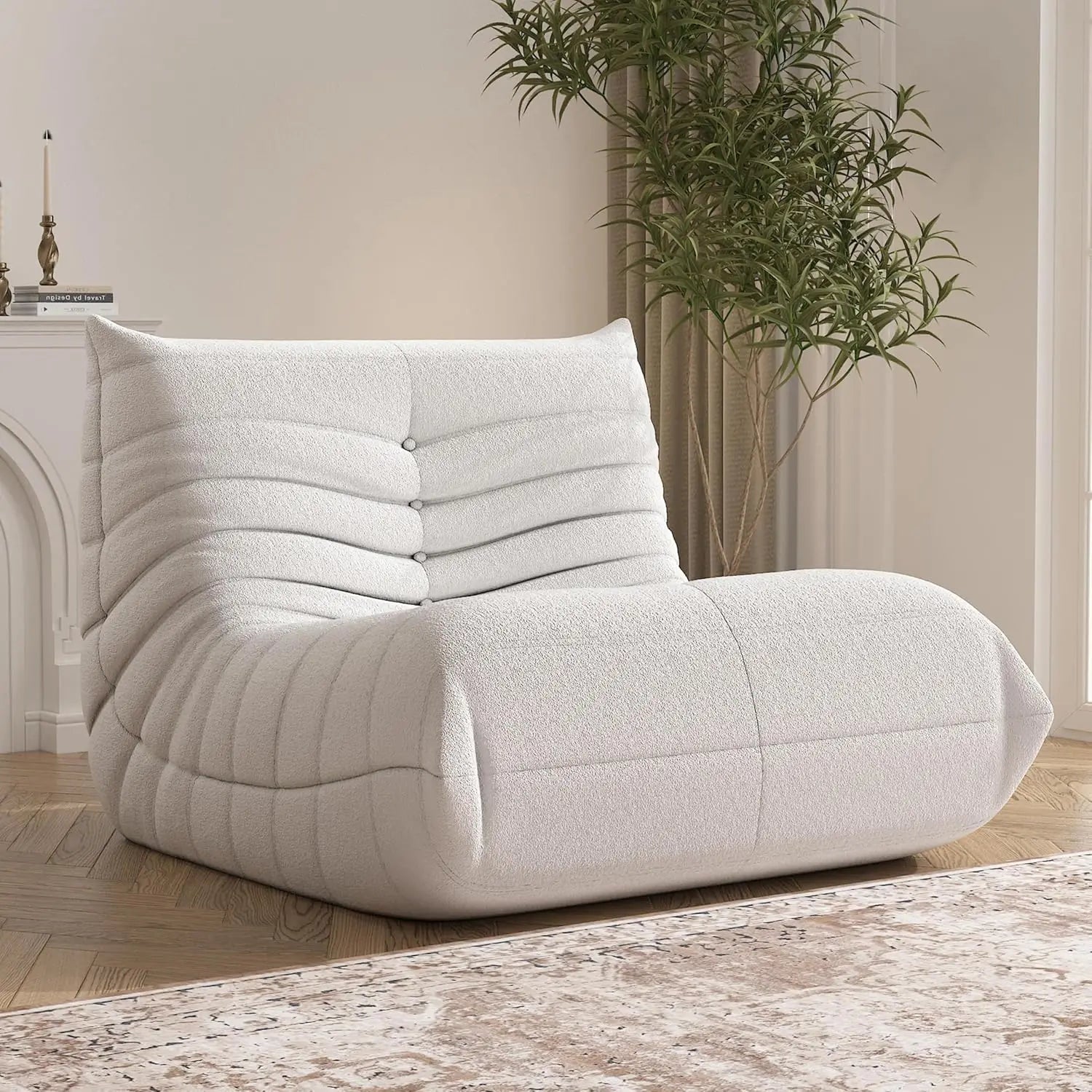 Fauteuil Paresseux Togo en Mousse à Mémoire de Forme