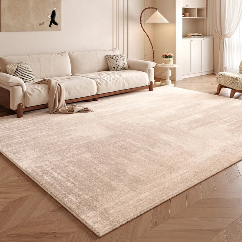 Tapis Moelleux Style Crème pour Chambre