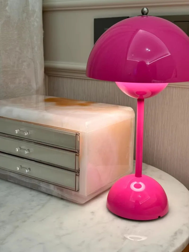 Boîte de Rangement en Marbre Onyx Rose Crème - 3 Niveaux