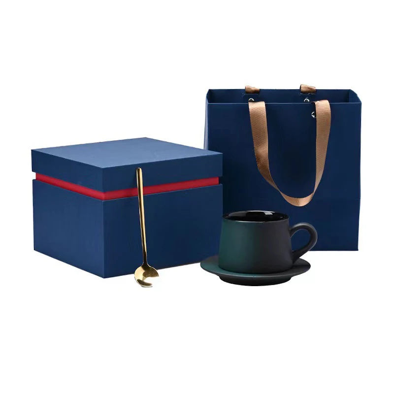 Ensemble Tasse et Assiette Céramique Style Japonais Dégradé 270ml