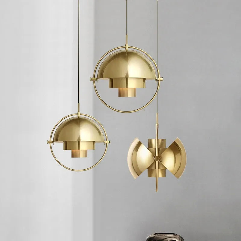 Suspension Nordique Design Sculptural - Métal Modulable