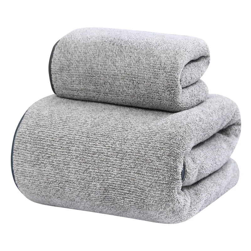 Bamboo Fiber Towel Set – Ultra Dense & Soft