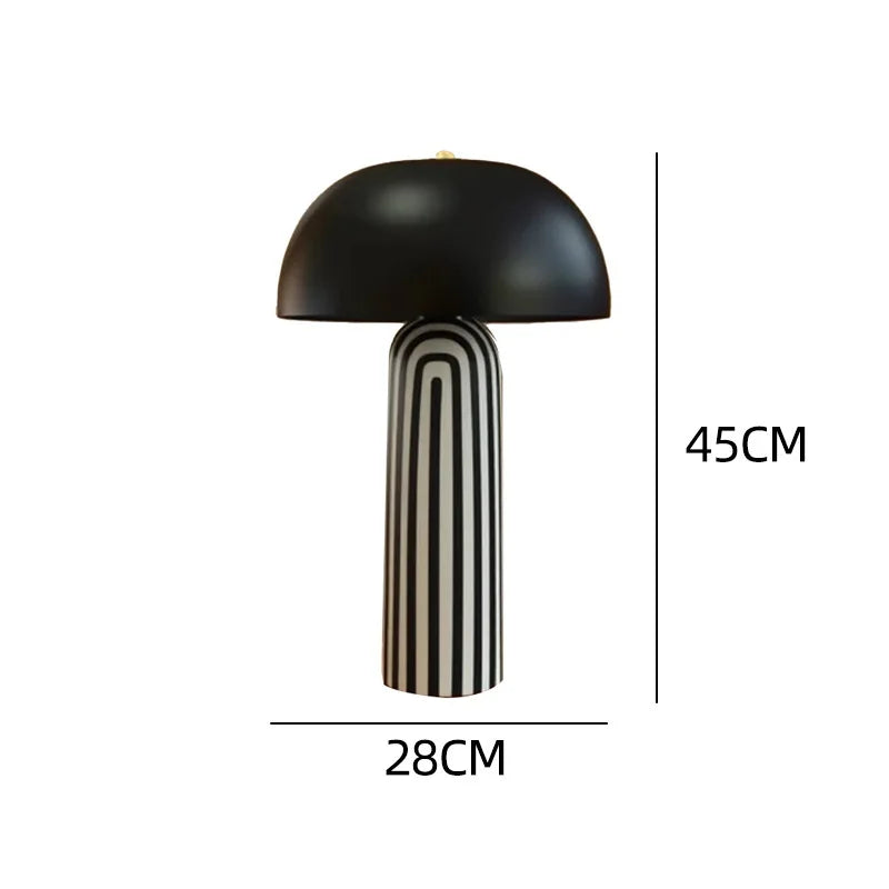 Lampe de Table Pot en Argile Style Wabi-Sabi