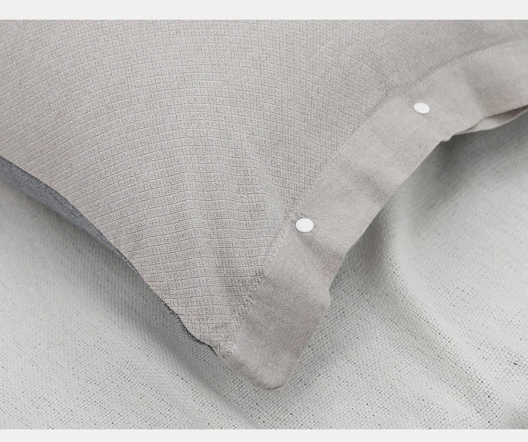 Lot de 2 Taies d'Oreiller en Gaze de Coton