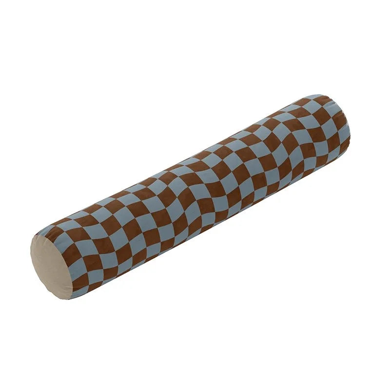 Traversin Cylindrique en Velours - Confort Longue Durée