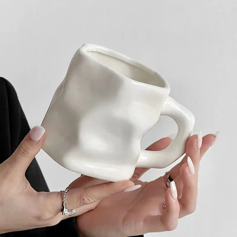 Tasse de Petit-Déjeuner en Céramique Style Simple