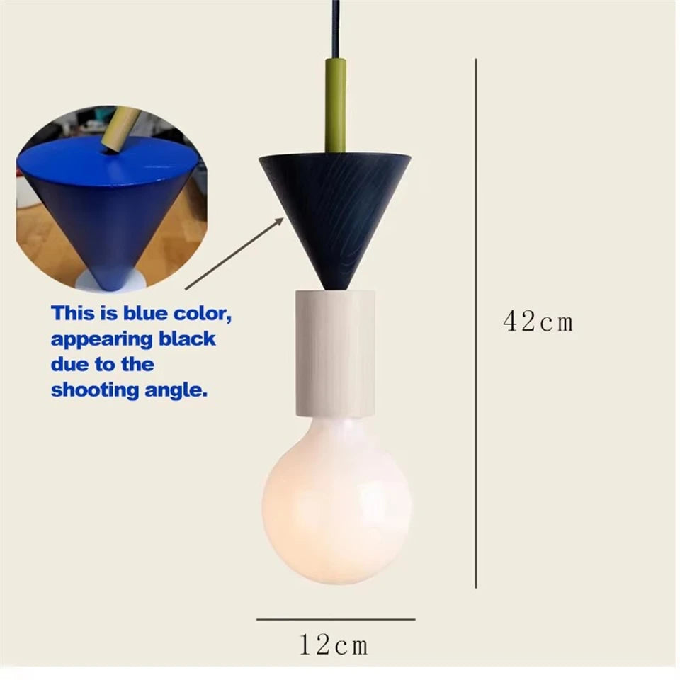 Suspension en Bois Nordique - Grain de Lustre LED