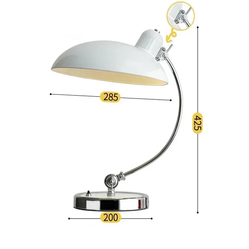 Lampe de Table Bauhaus Ajustable - Style Danois Vintage