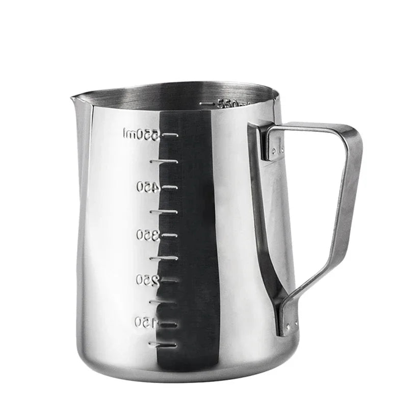 Pichet à Lait Mousseur Inox Gradué Bec Verseur
