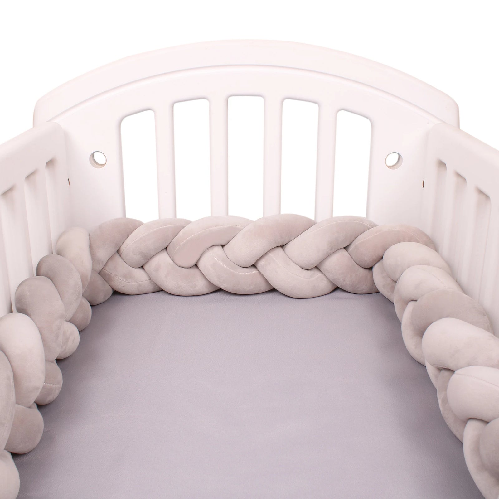 Tour de Lit Bébé Tressé à la Main