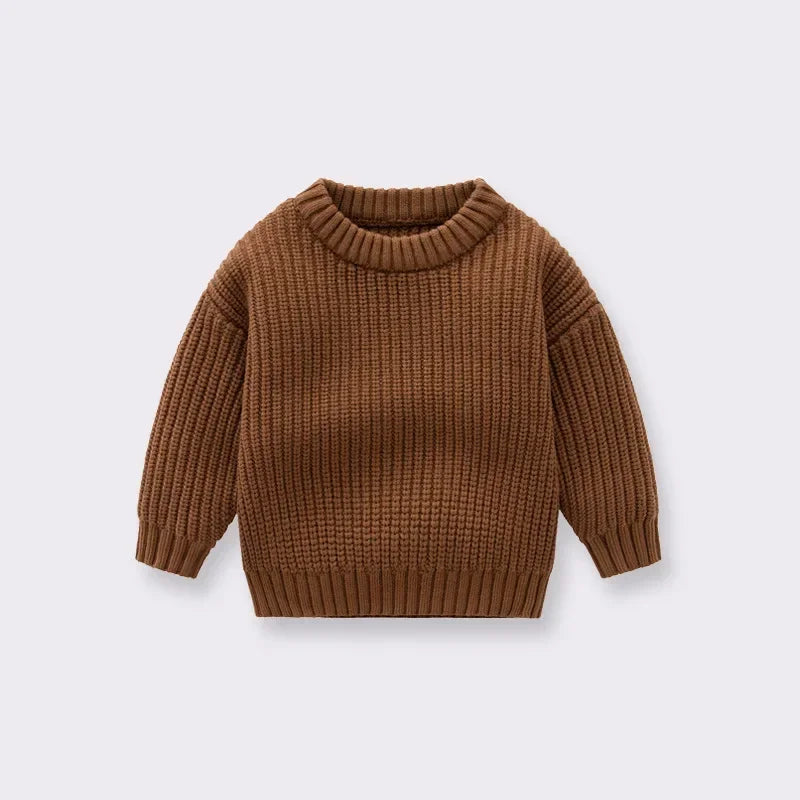 Pull Bébé Tricoté Épais Hiver