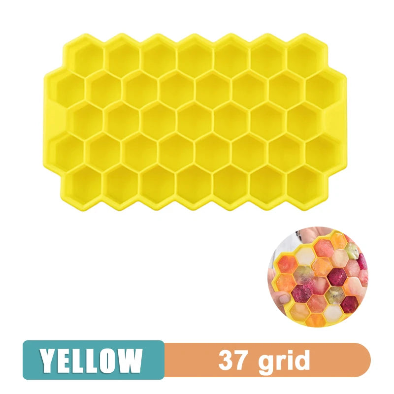 Grand Bac à Glaçons en Silicone Multi-Cavités