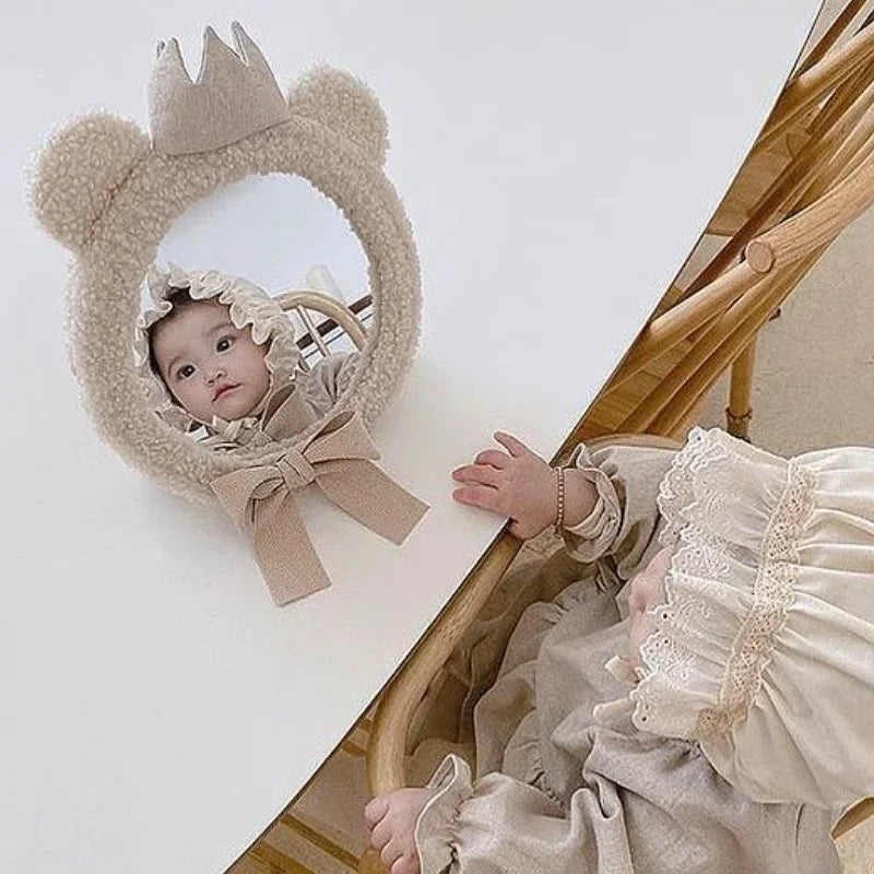 Miroir Décoratif Ourson Couronne