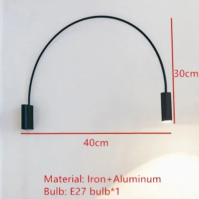 Applique Murale LED Arche Style Nordique Médiéval