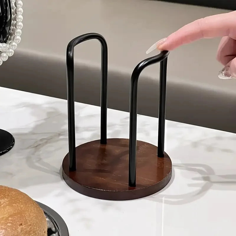 Support de Rangement Bois pour Gobelets Jetables