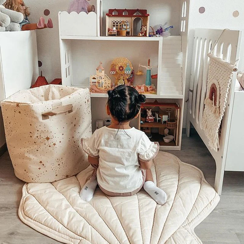 Tapis d'Éveil Coquillage en Coton