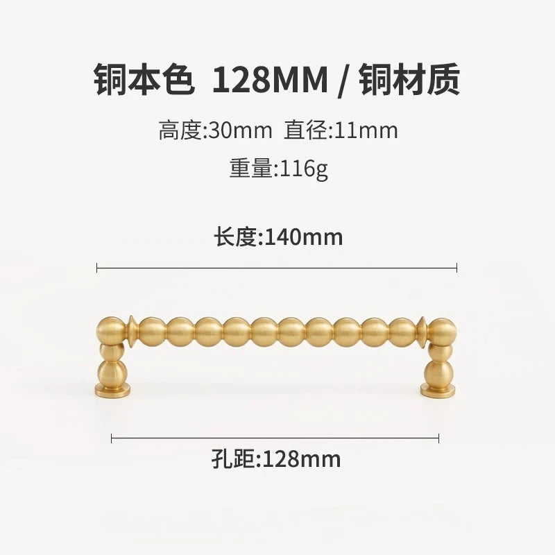 Brass Cabinet Knob – European Style