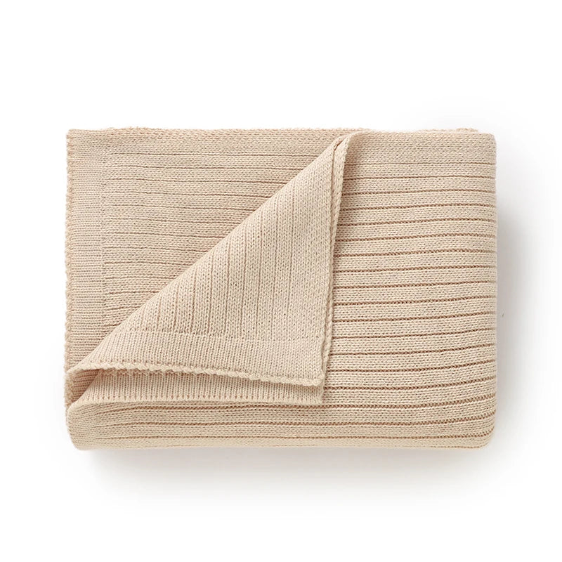Couverture Bébé Alvéolée Ultra-Douce pour Poussette