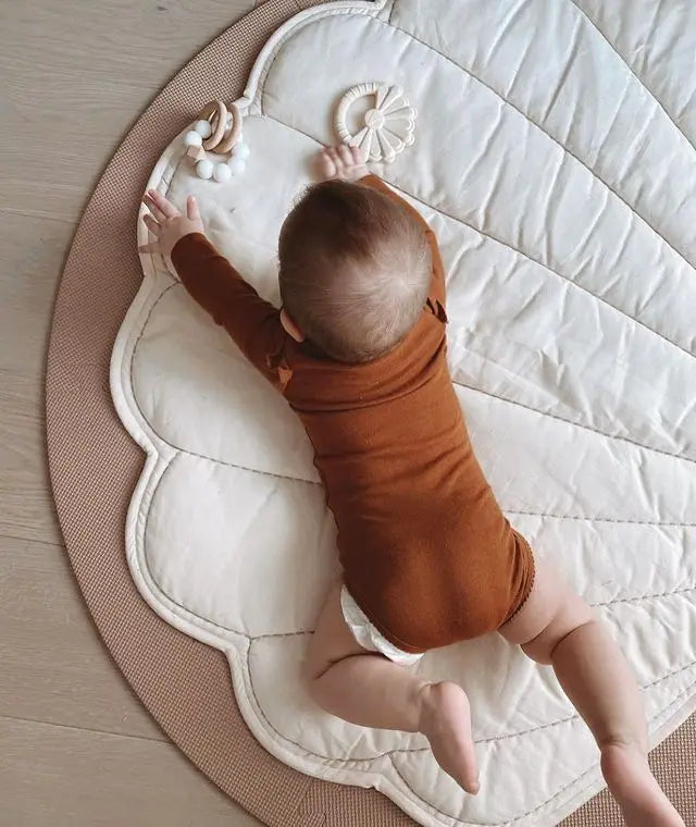 Tapis d'Éveil Coquillage en Coton