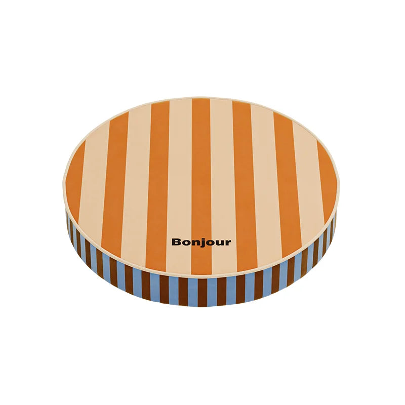 Coussin de Sol Rond pour Méditation et Yoga