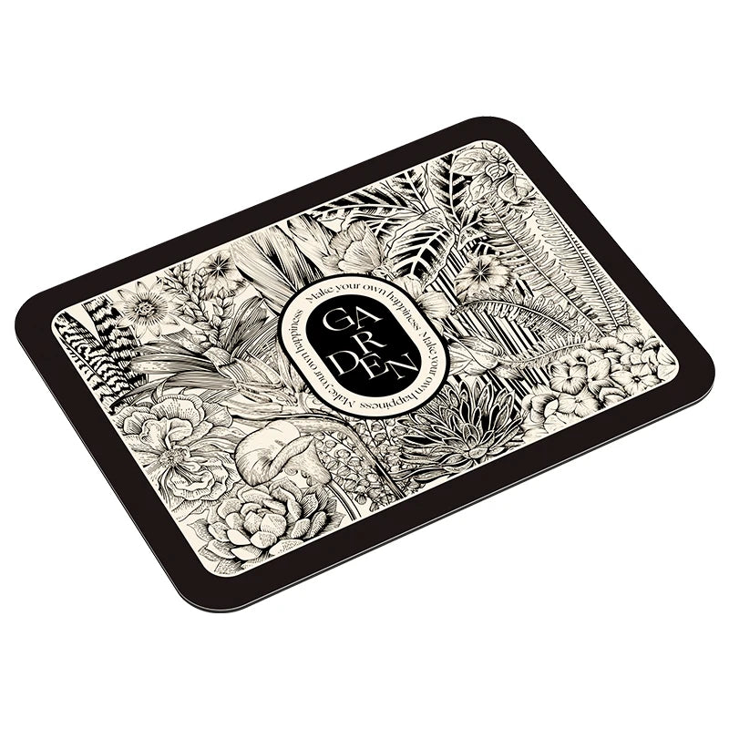 Tapis Égouttoir de Cuisine Absorbant - Antidérapant